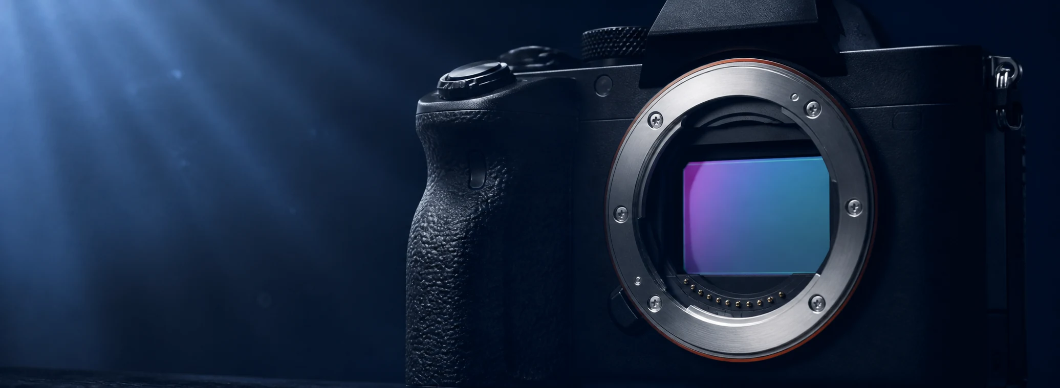 Camerasensor waarin licht wordt omgezet in een digitaal beeld